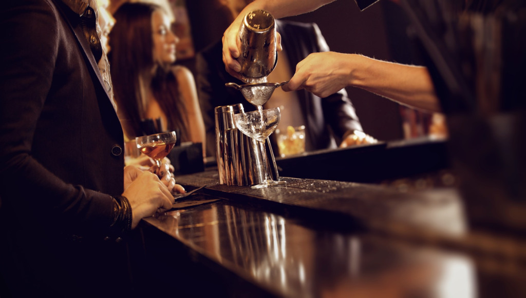 Barntender Making a Cocktail Drink